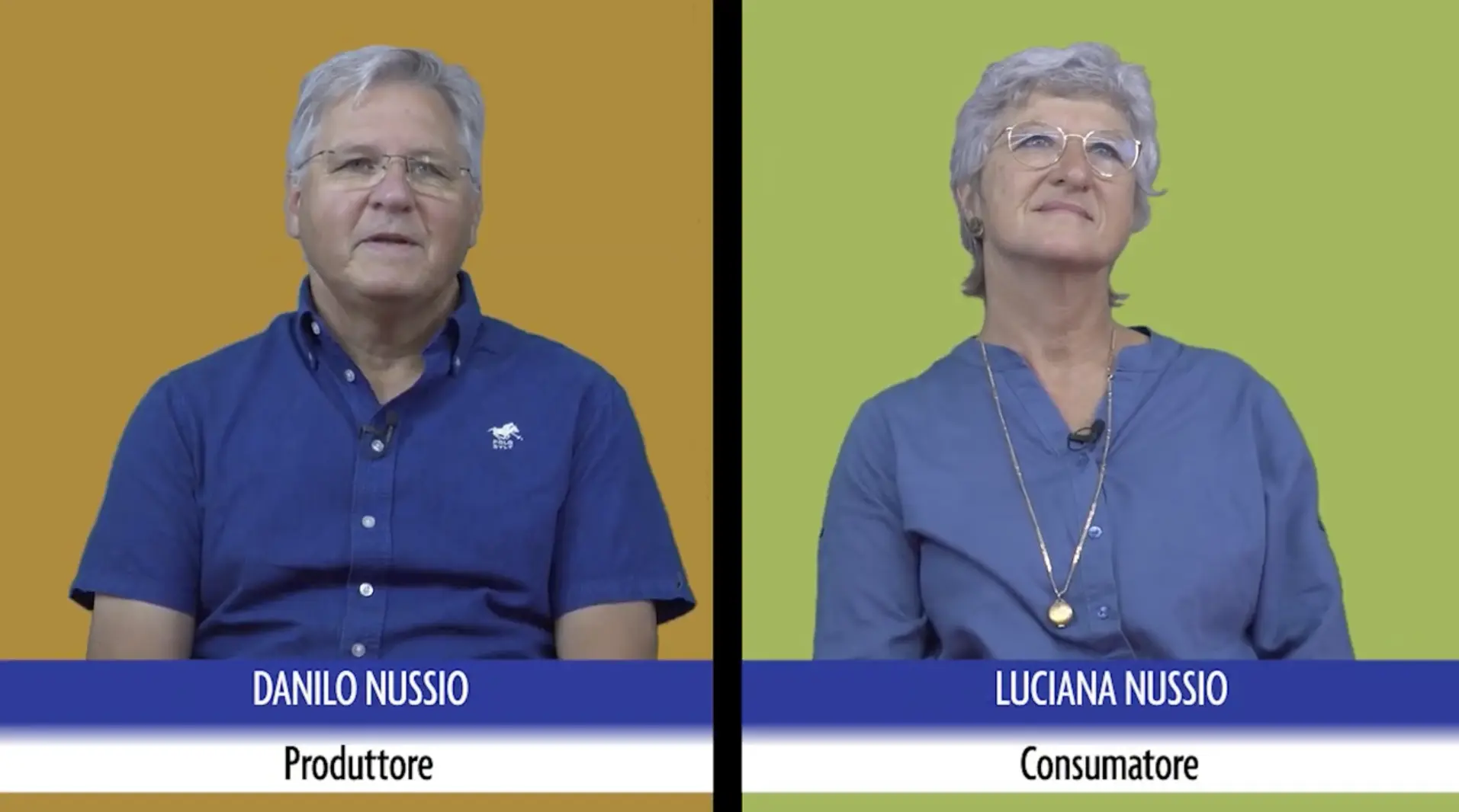 Danilo nussio e Luciana Nussio a confronto