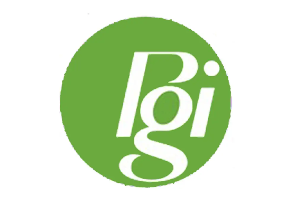 Logo con un cerchio verde e le lettere "Pg", con la "g" stilizzata in modo particolare.